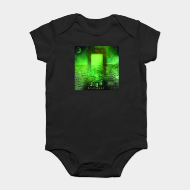 NIGHT - Passages Baby Bodysuit by Strange Familiars